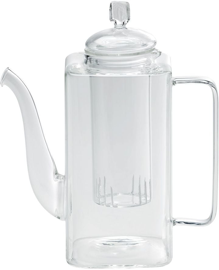 Square Glass Teapot