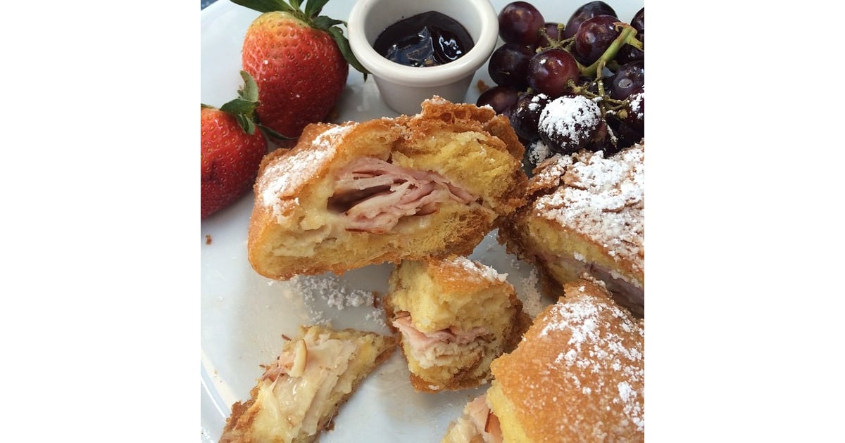 Monte Cristo sandwich at Cafe Orleans Best SitDown Disneyland