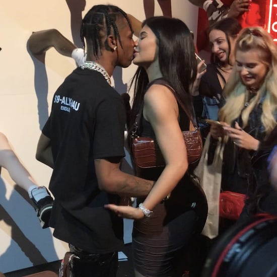 Kylie Jenner Brown Bag at Travis Scott's Birthday