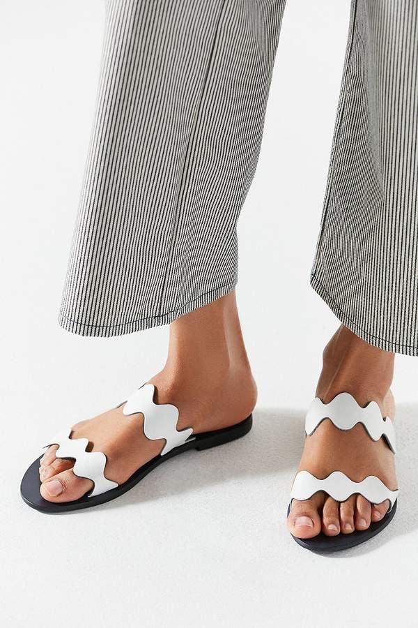 Urban Outfitters Wave Slide Sandals