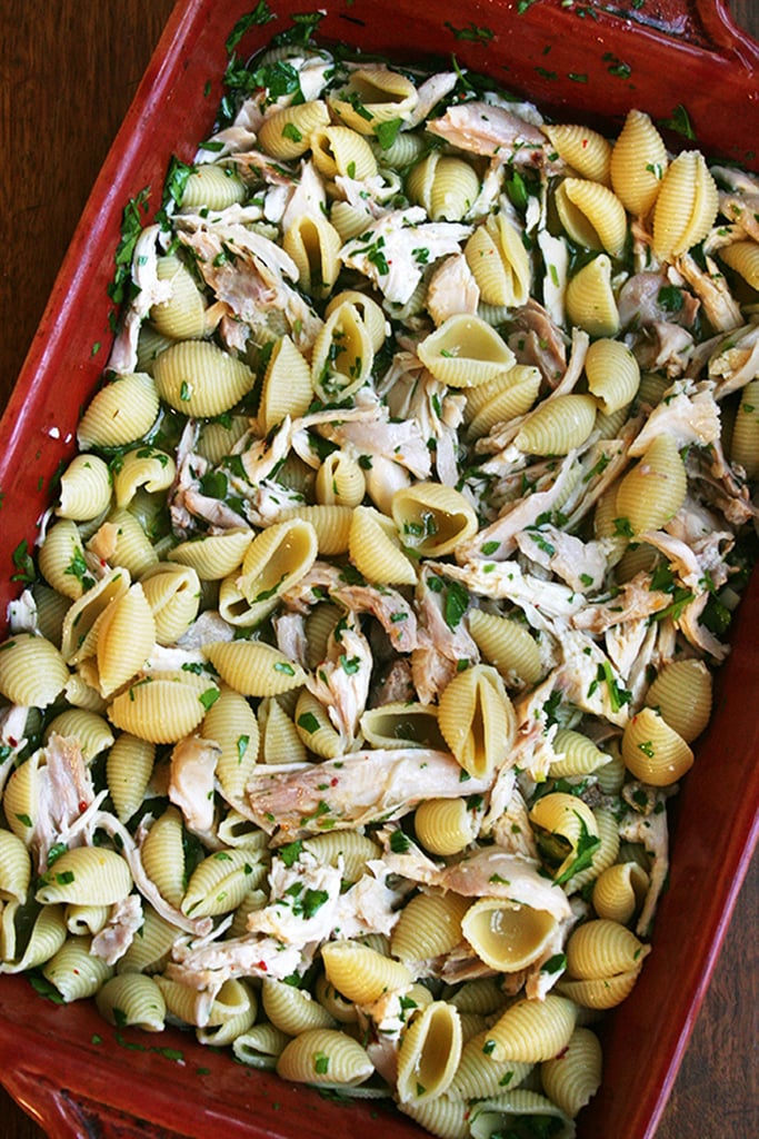 Pasta With Lemon, Chicken, and White Wine