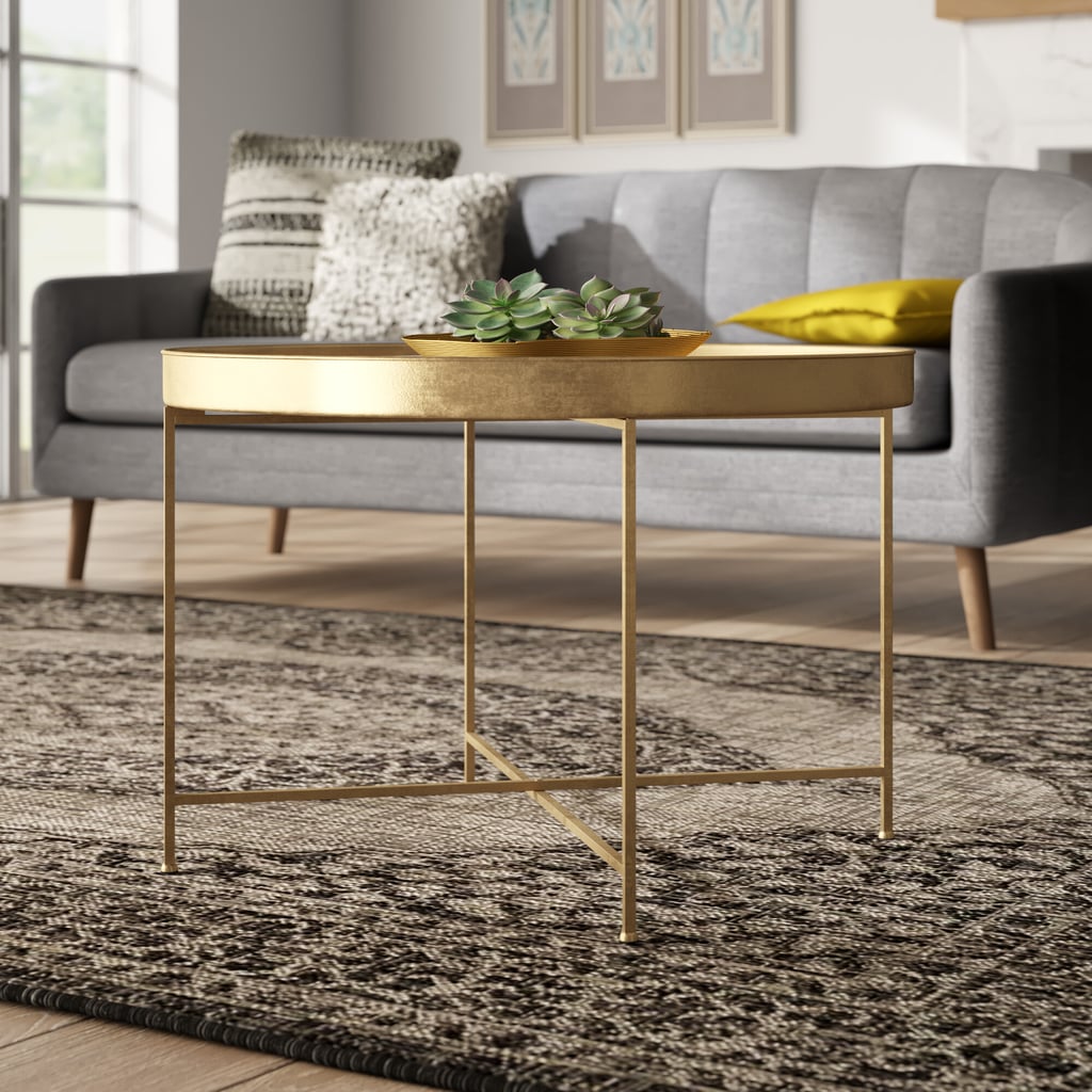 Dishman Lift Top Cross Legs Coffee Table