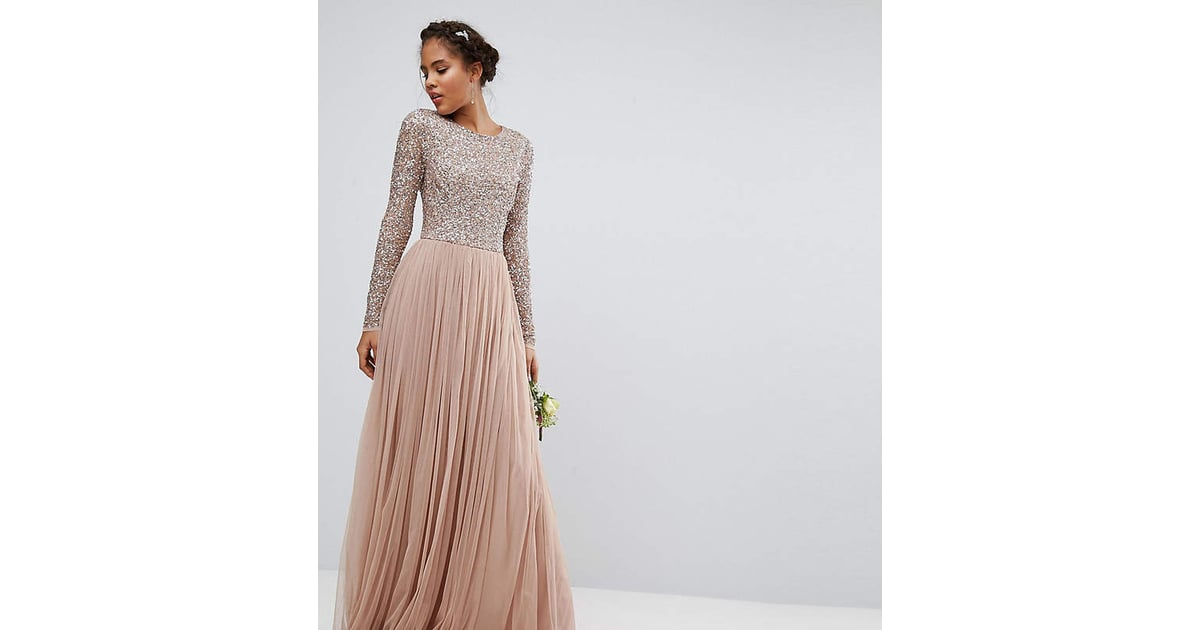 Maya Maxi with Delicate Sequin and Tulle Skirt Get Ready, Girls! We Found the 20 Best Dresses Prom 2018 — All Under $250 | POPSUGAR Fashion Photo 17
