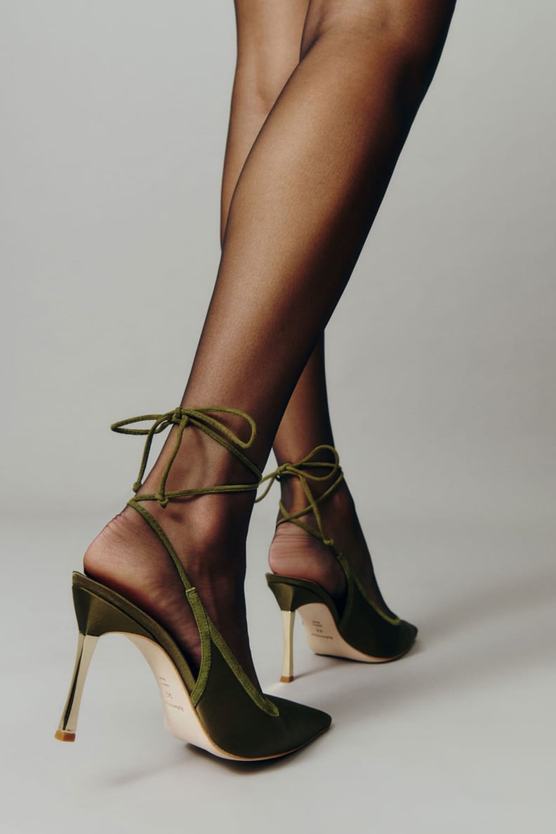Satin Pumps