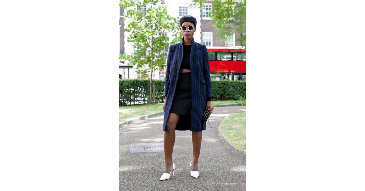 Wear Dark Colors How to Dress a Long Torso POPSUGAR Fashion Photo 5