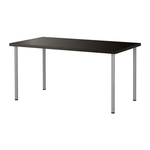 Ikea Linnmon Desk With Adils Legs For Multi Purpose Black Desk