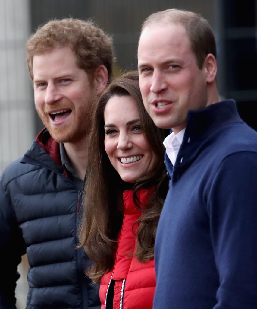 Prince Harry, Kate Middleton, Prince William at Olympic Park