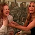 Jennifer Aniston Helps Drew Barrymore Through First Hot Flash on Air: "I Feel So Honored"