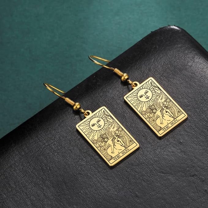 Tarot Card Earrings