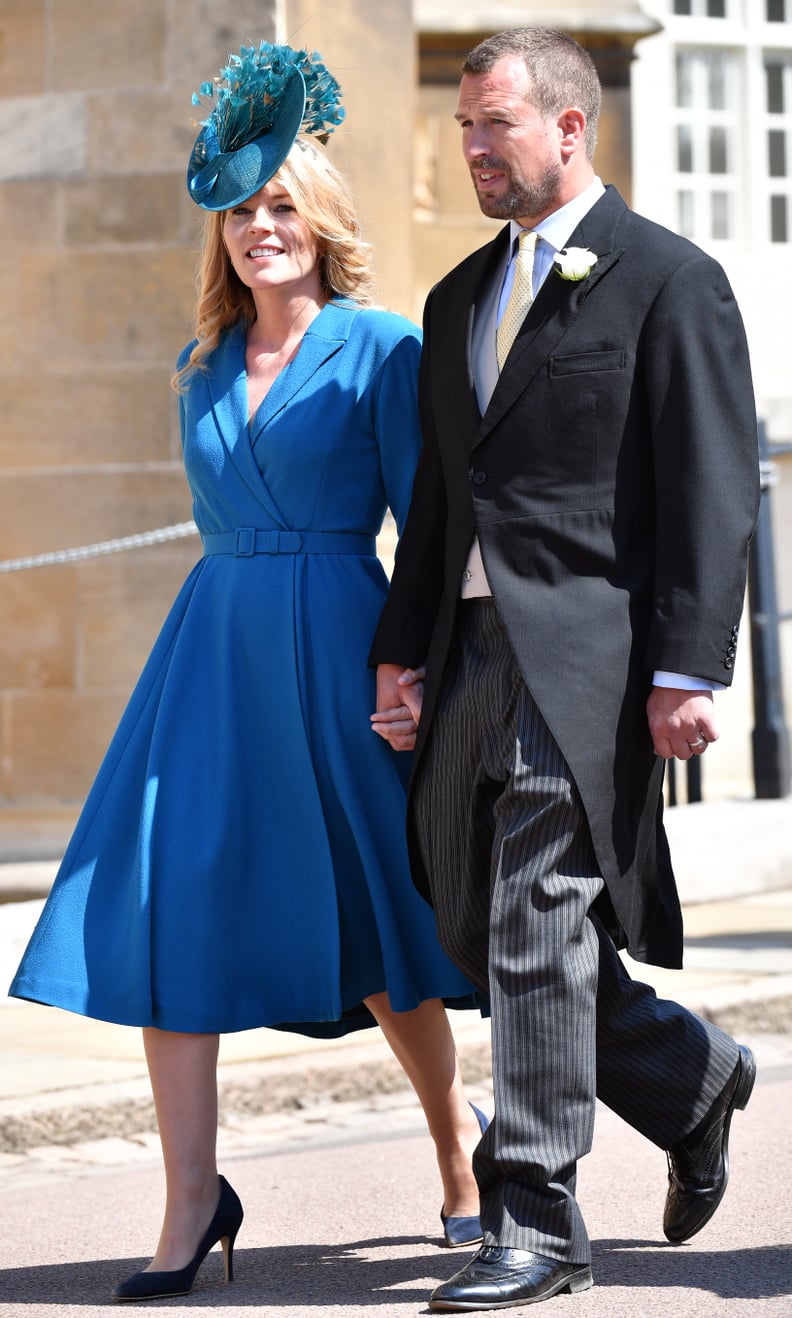 Autumn Phillips at the Wedding of Prince Harry and Meghan Markle in May 2018