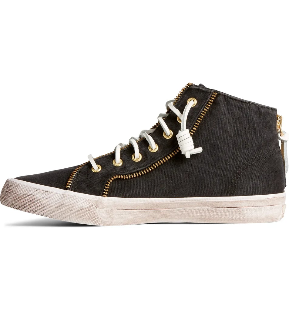 Sperry x Rebecca Minkoff Washed Canvas High Top Sneaker