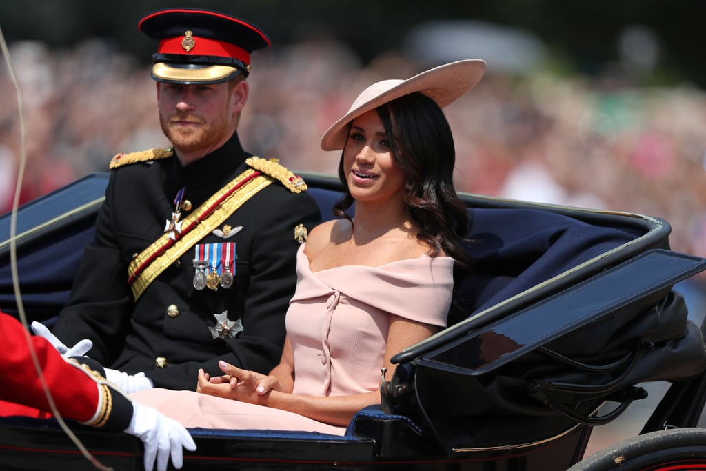 Meghan Markle's Pink Dress at Trooping the Colour 2018