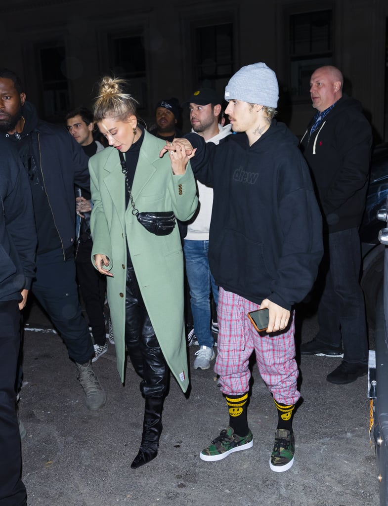 Hailey Bieber's Street Style at New York Fashion Week
