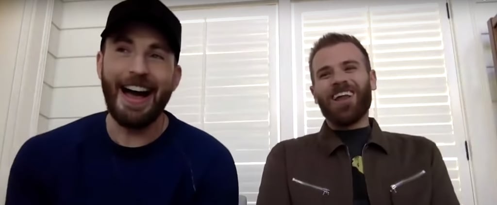 Chris Evans Takes the Bro Challenge With His Brother, Scott