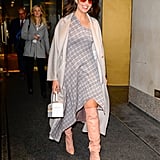 Mandy Moore's Beige Boots on The Today Show | POPSUGAR Fashion