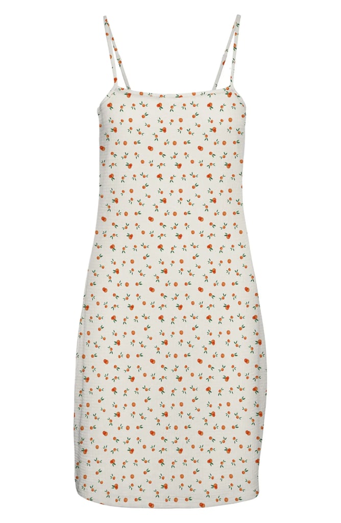 Bonnaroo Outfit Ideas: Vero Moda Checks Lemon Print Minidress