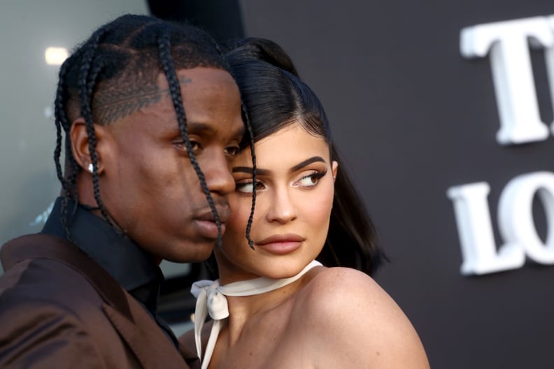 Kylie Jenner and Travis Scott at Travis Scott: Look Mom I Can Fly Premiere