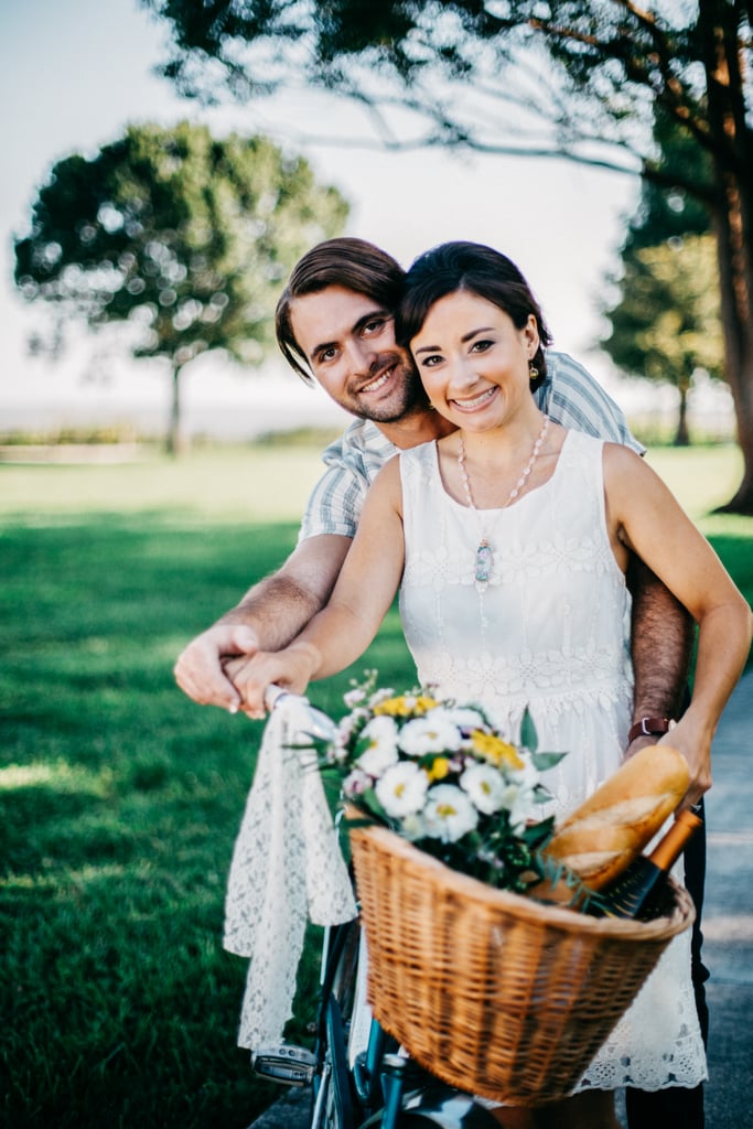 Audrey Hepburn-Inspired Engagement Shoot