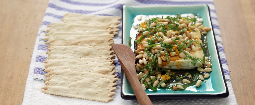 Feta With Honey and Pine Nuts