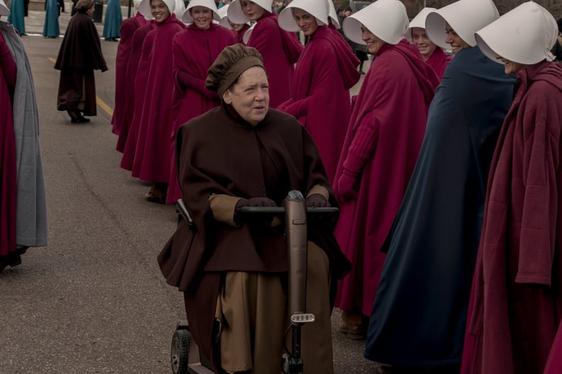 THE HANDMAID'S TALE, Ann Dowd in 'God Bless the Child', (Season 3, Episode 304, aired June 12, 2019), ph: Elly Dassas / Hulu / Courtesy Everett Collection