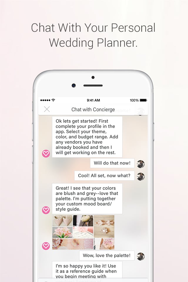 Chat with a bot whenever you need it.