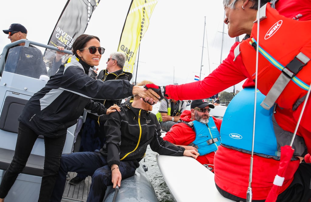 American Sailor Hugs Prince Harry at the Invictus Games 2018