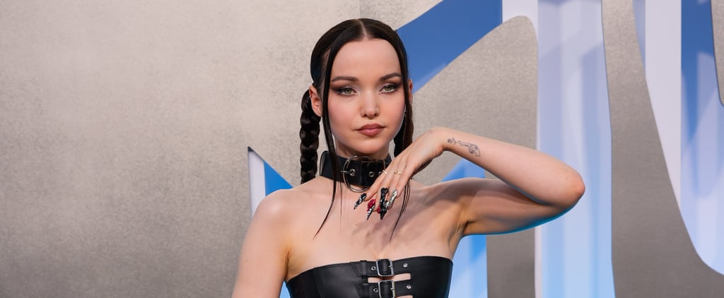 Dove Cameron's Pin-Up-Inspired Blunt-Bangs Hairstyle