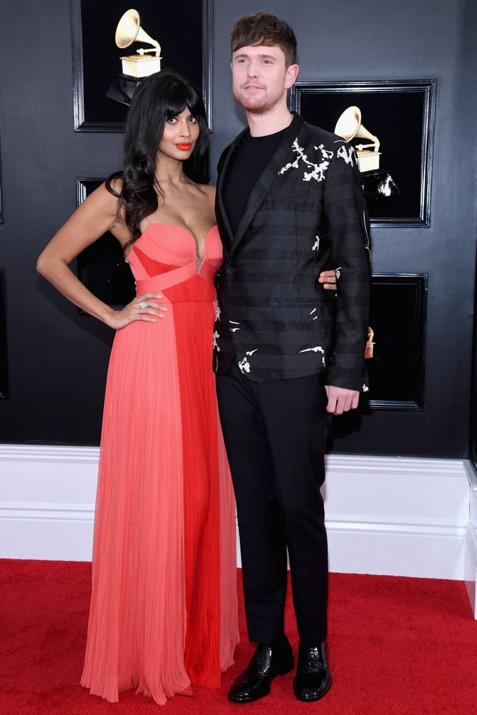 Jameela and James at the 2019 Grammys