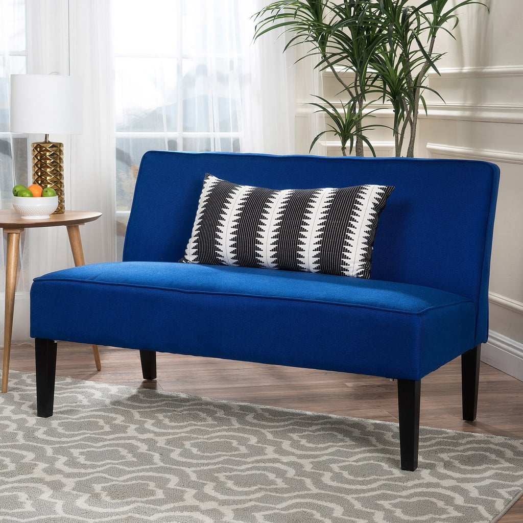 Sofia Navy Loveseat