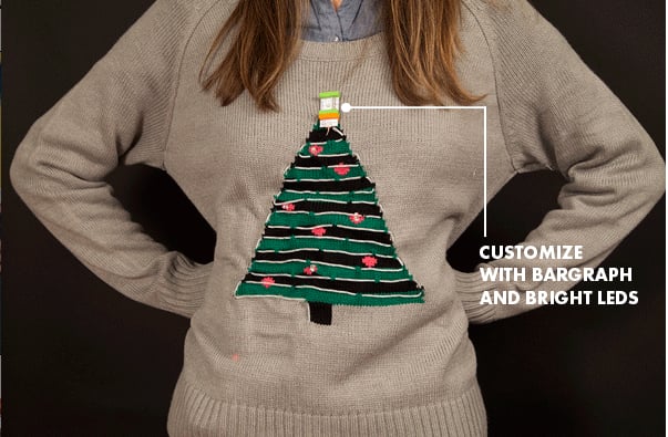 LittleBits Ugly Sweater Hack