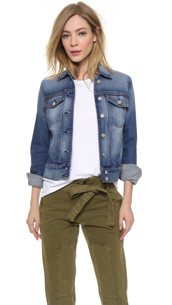 7 For All Mankind Classic Distressed Denim Jacket ($245)