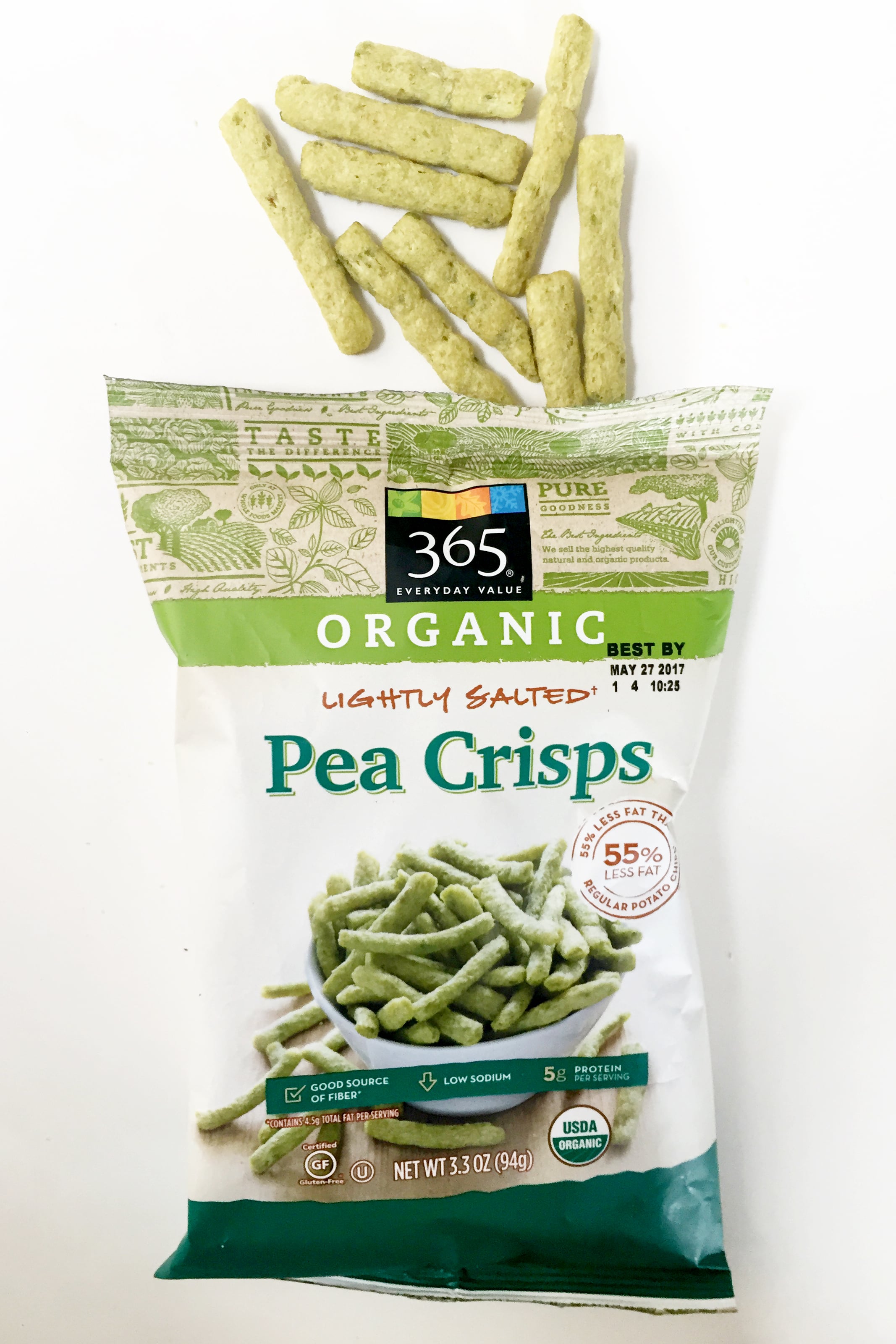 Lightly Salted Original Green Pea Crisps, 3.3 oz at Whole Foods Market
