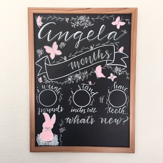 monthly milestone board