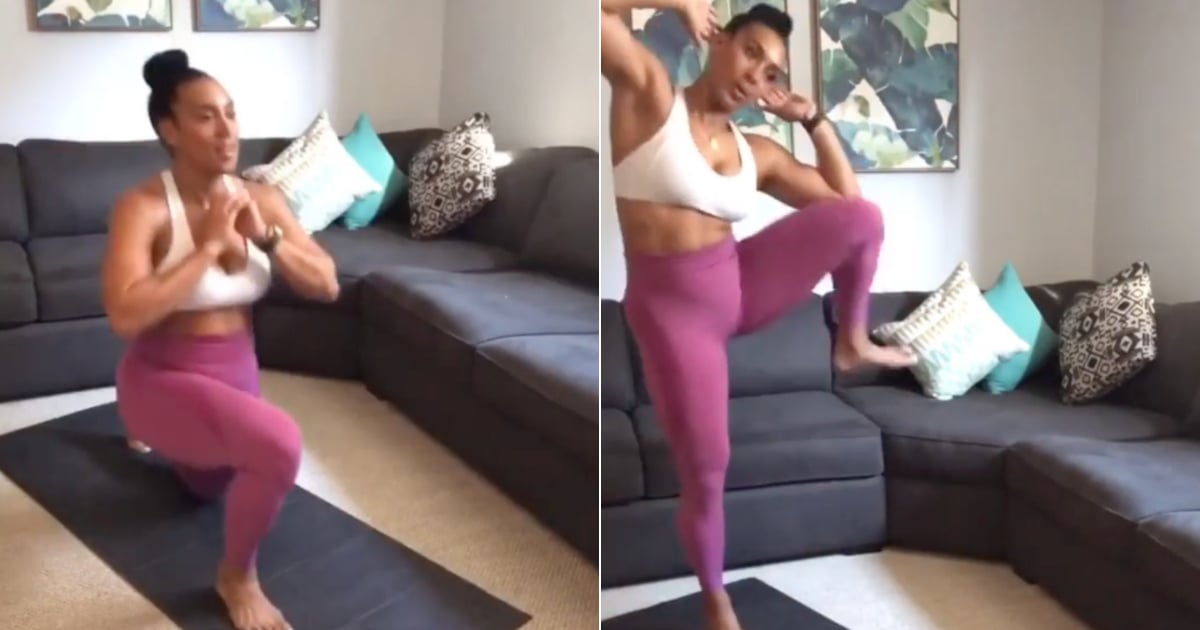 Lita Lewis s 4 Minute Bodyweight HIIT Challenge POPSUGAR Fitness