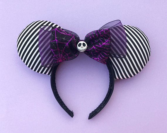 Nightmare Before Christmas Jack Skellington Ears
