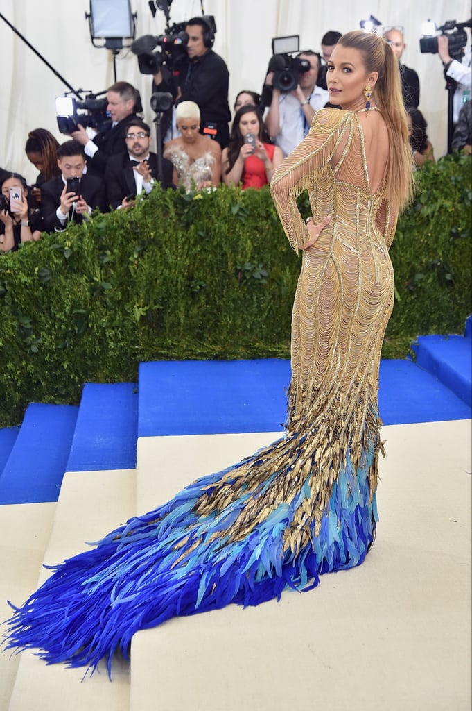 Blake Lively At The Met Gala Pictures Popsugar Fashion