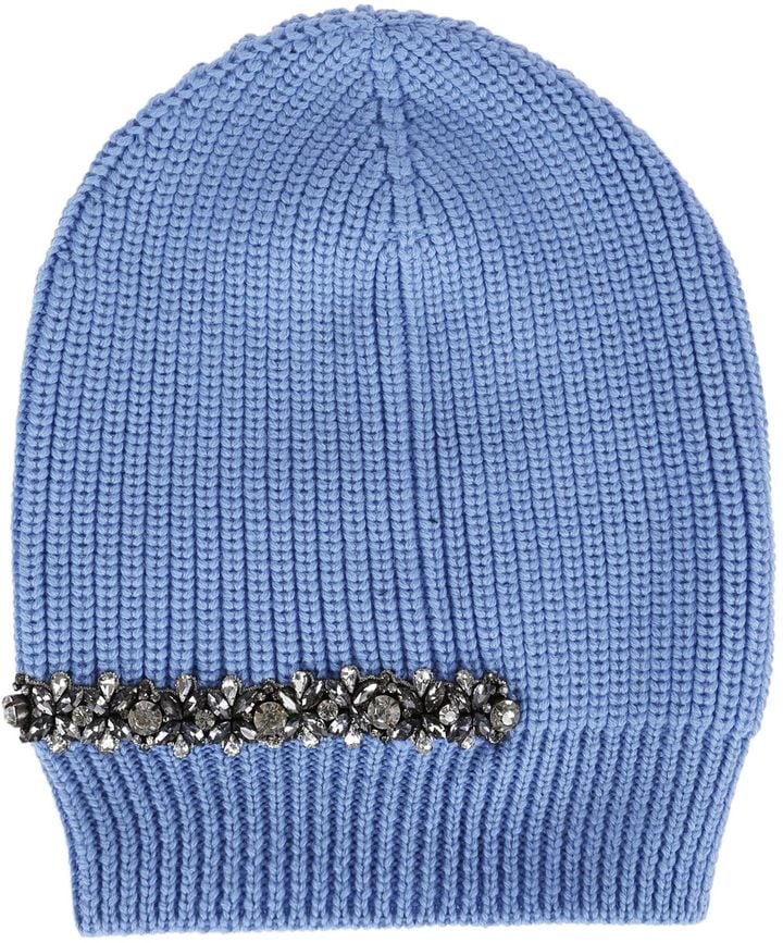 N°21 Embellished Beanie