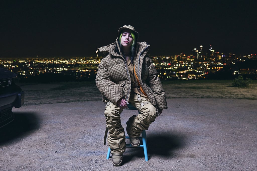 Billie Eilish's Gucci x The North Face Coat at Her Premiere