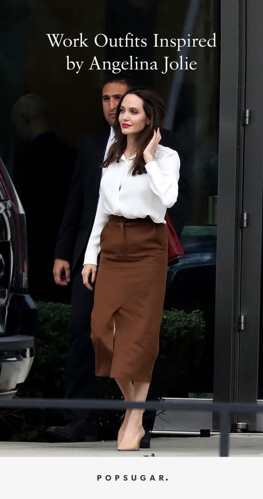 Angelina Jolie Work Outfit Ideas
