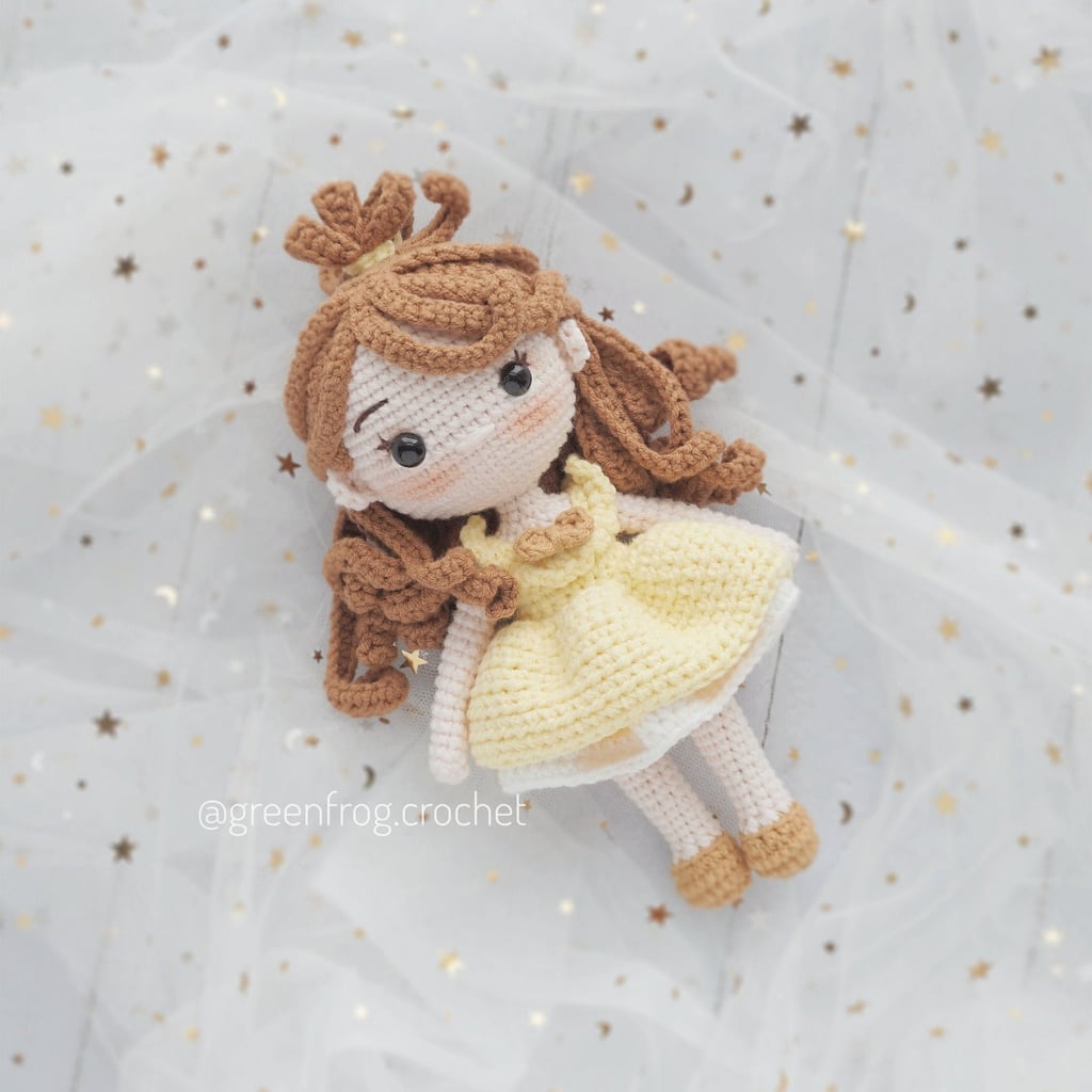 Disney Princess Doll Crochet Pattern — Belle
