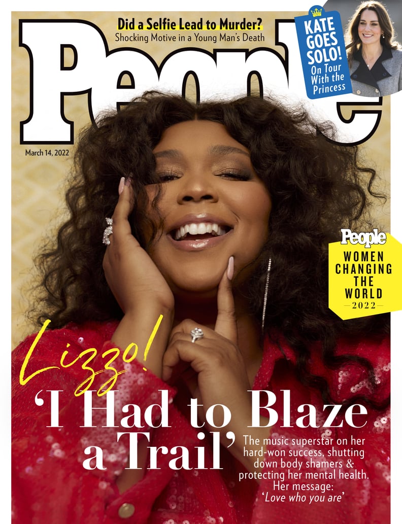Lizzo on the cover of People Magazine