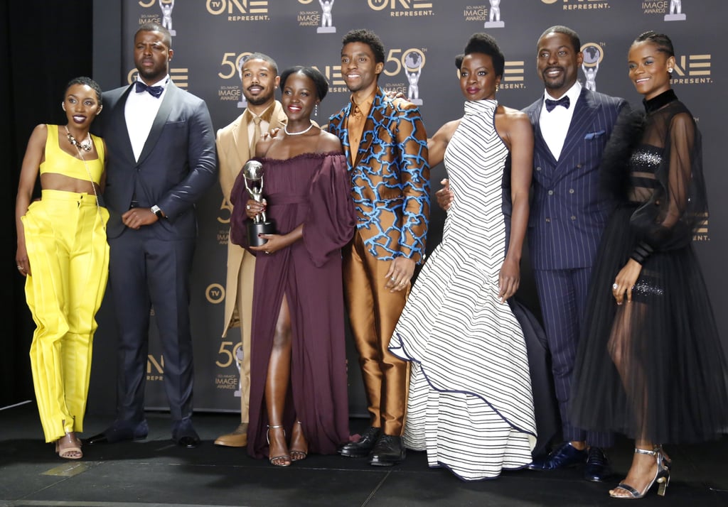 Black Panther Cast at the 2019 NAACP Image Awards