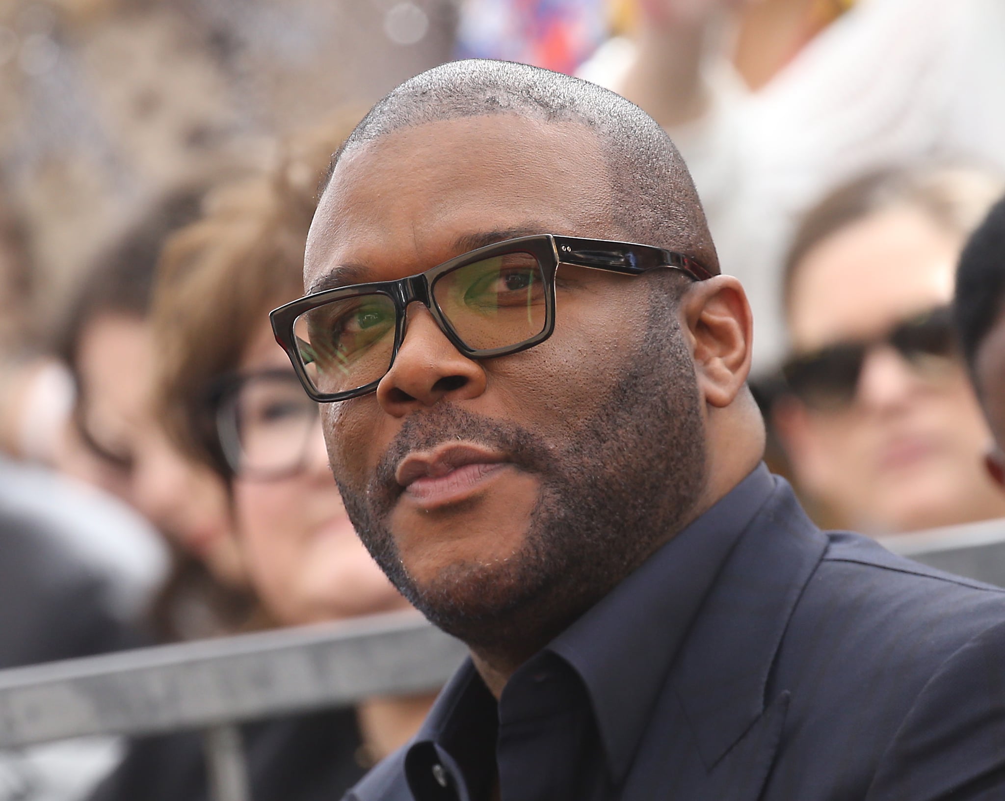 HOLLYWOOD, CALIFORNIA - FEBRUARY 21: Tyler Perry attends the ceremony honouring Dr. Phil McGraw with a Star on The Hollywood Walk of Fame held on February 21, 2020 in Hollywood, California. (Photo by Michael Tran/FilmMagic)