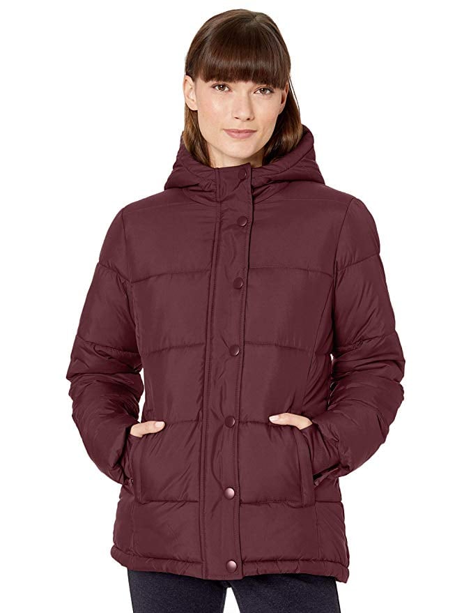 hooded puffer coat h&m