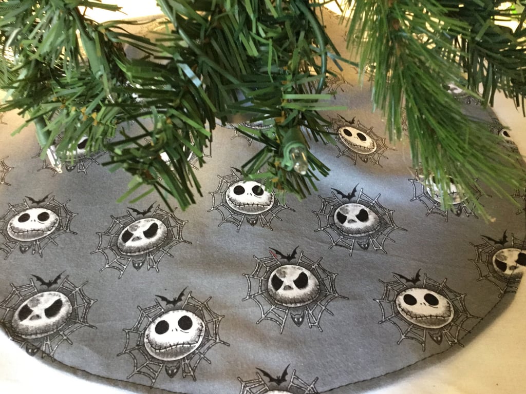 Handmade Nightmare Before Christmas Mini Tree Skirt