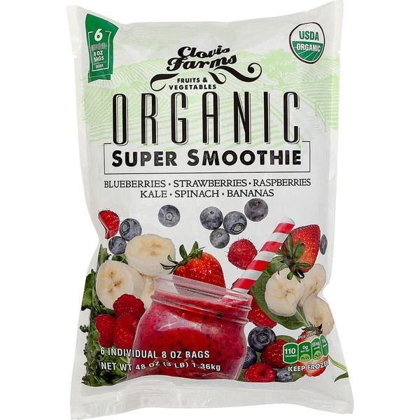 Best Costco Frozen Food: Clovis Farms Organic Smoothie Blend ($13)