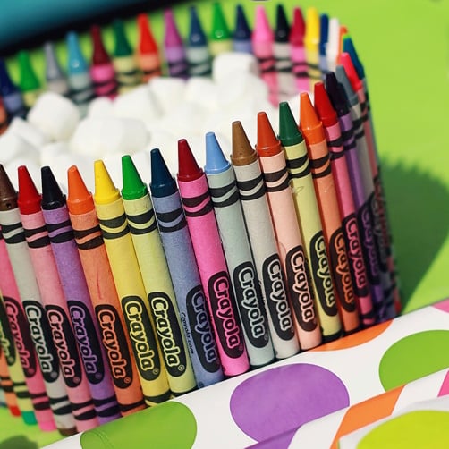 crayola cardboard playhouse