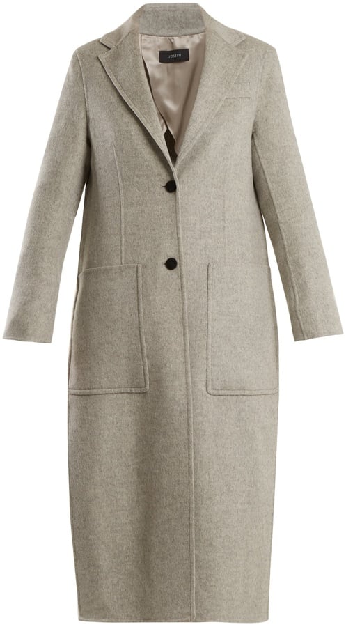 Joseph Marvil Single-Breasted Wool and Silk-Blend Coat