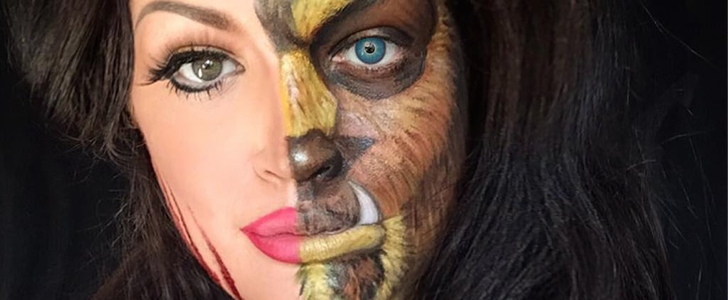 Scary Disney-Inspired Halloween Makeup