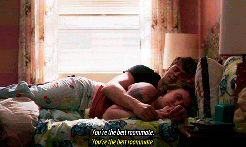 Finally, he will always be the big spoon.